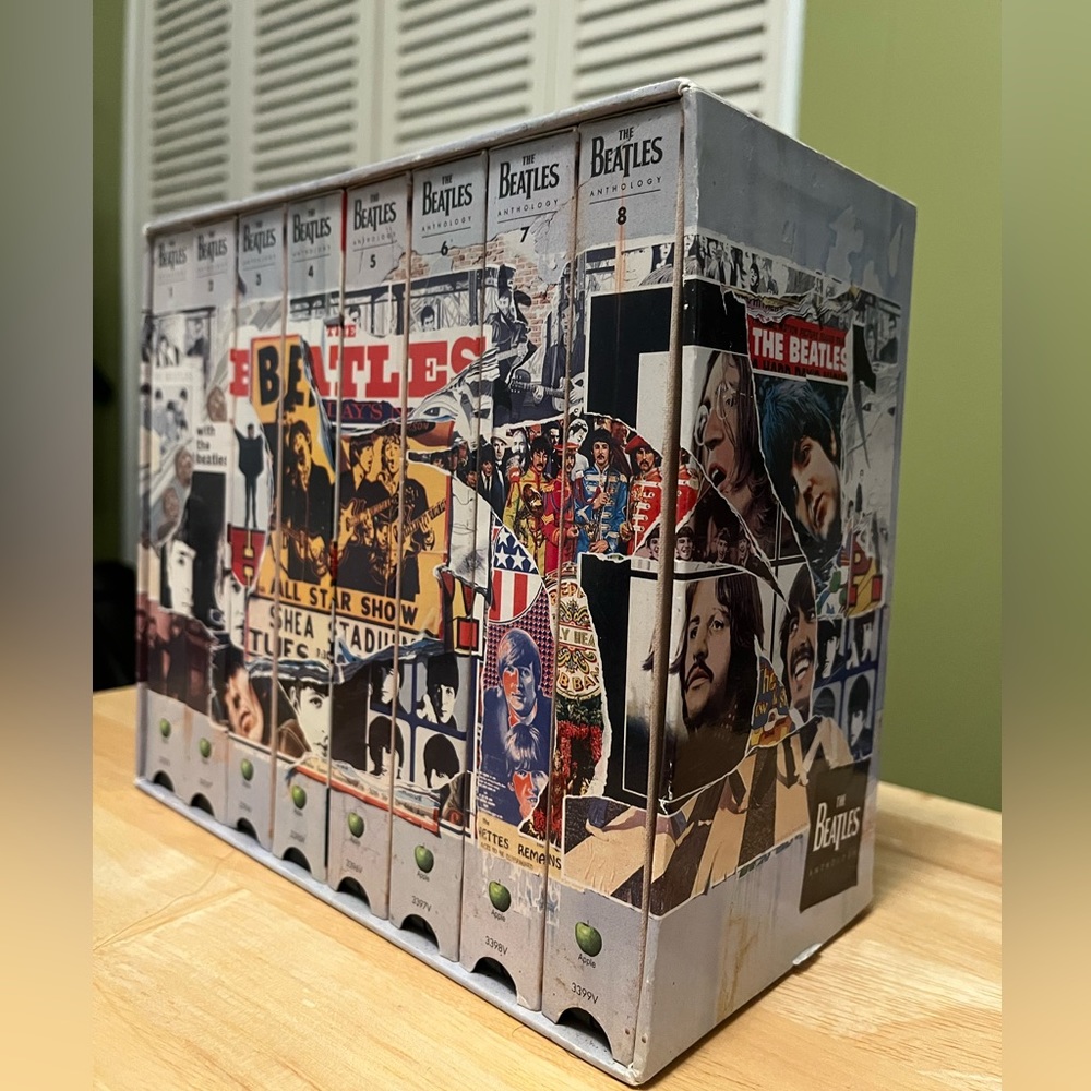 The Beatles Anthology Collector's Tape VHS Set 1996 Untold Story